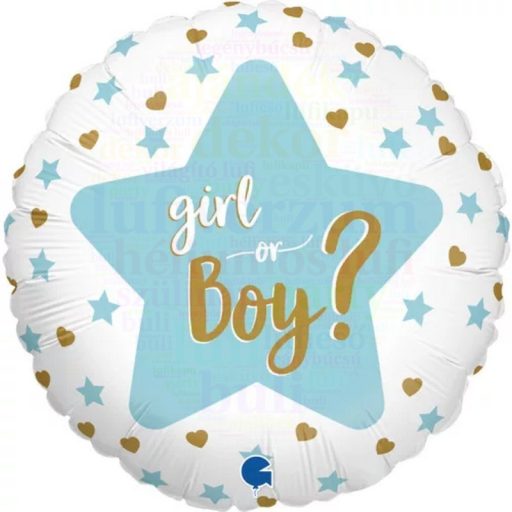 Boy or Girl - Gender Fólia Lufi Babaszületésre