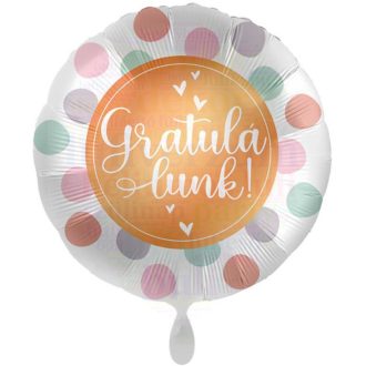 Gratulálunk fólia lufi - 45 cm
