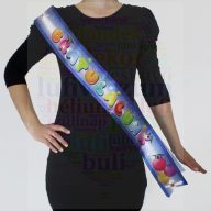 Gratulálunk Színes Vállszalag Ballagásra