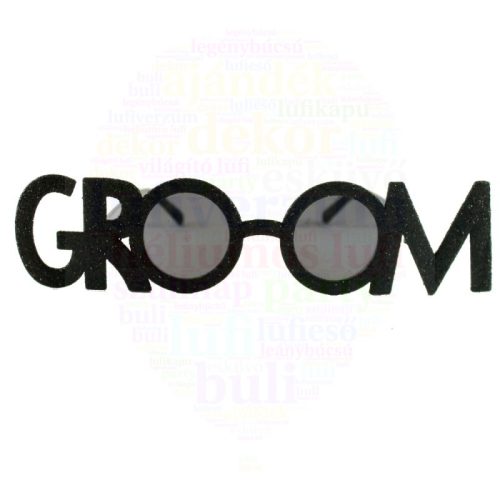 Vicces szemüveg legénybúcsúra - Groom