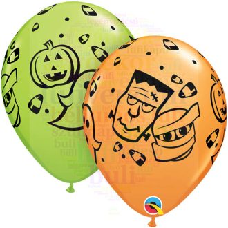   28 cm-es Halloween Frankeinstein latex lufi halloweenra - darabra