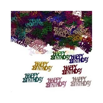   Happy Birthday Feliratú Szülinapi Parti Konfetti - 14 gramm