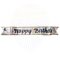Happy Birthday Elegáns Léggömbös Parti Vállszalag
