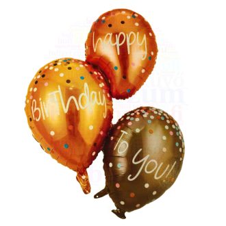 Happy birthday to you fólia lufi - 110 cm