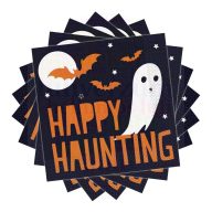   Happy Haunting Szalvéta Halloweenre - 33 cm x 33 cm, 16 db-os