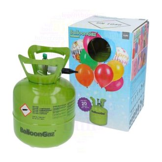   Eldobható Hélium Box 20 db 23 cm-es latex léggömb felfújásához