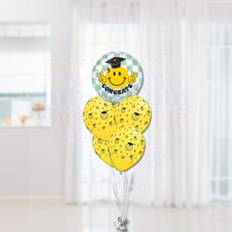 Congrats Smile Ballagási Héliumos Luficsokor