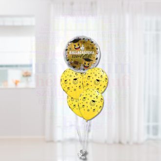   Ballagásodra szeretettel Smile Ballagási Héliumos Luficsokor