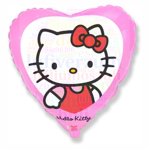 45 cm-es Hello Kitty Fólia Lufi