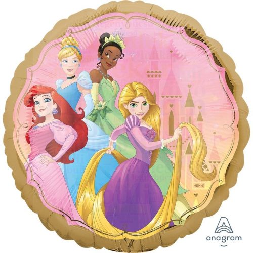 Disney hercegnők fólia lufi - 45 cm