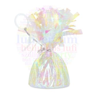 Holo fényes bojtos léggömbsúly 140 gr