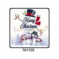 Hűtőmágnes Hóember család – Karácsonyi Ajándékok