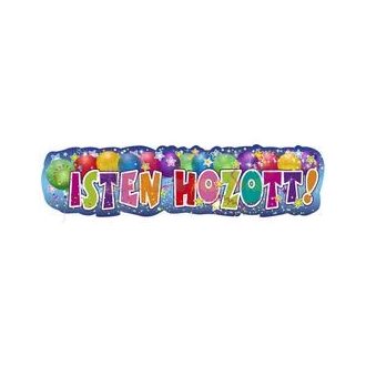 Isten Hozott! Banner - 90 cm x 22 cm
