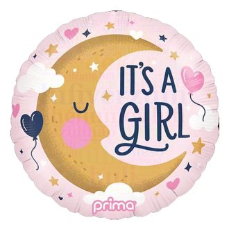 It's a girl holdas fólia lufi babaszületésre 45 cm