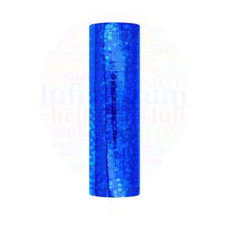 Kék Hologramos Szerpentin - 3,8 m, 18 db-os