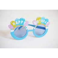 Kék szülinapos szemüveg