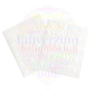 Kétoldalas ragasztópötty 100 db