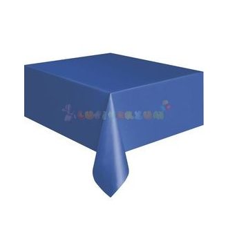 Királykék Műanyag Party Asztalterítő - 137 cm x 274 cm