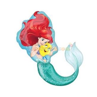 A Kis Hableány Fólia Super Shape Lufi