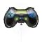 Videójáték Kontroller Mintás Fólia Lufi - 58 cm