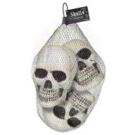 Koponya Dekoráció Hálóban, 3 db-os