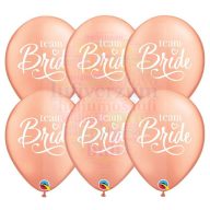 28 cm-es Team Bride Rosegold Lufi Lánybúcsúra darabra