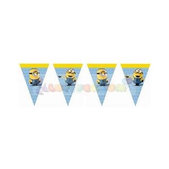 Lovely Minions Parti Zászlófüzér - 2,3 m