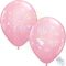 28 cm-es latex Qualatex party Lufi darabra kislány babaszületés macis