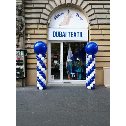 Léggömb oszlop dekoráció