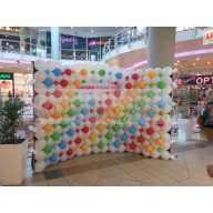 Léggömb fotó háttér lufiból - 1 négyzetméter 