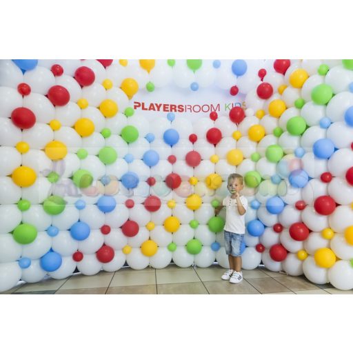 Léggömb fotó háttér lufiból - 1 négyzetméter 