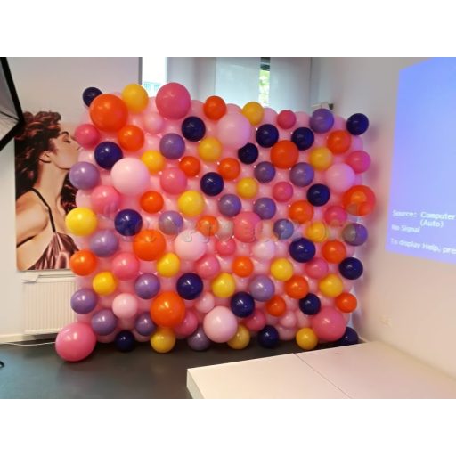 Léggömb fotó háttér lufiból - 1 négyzetméter 