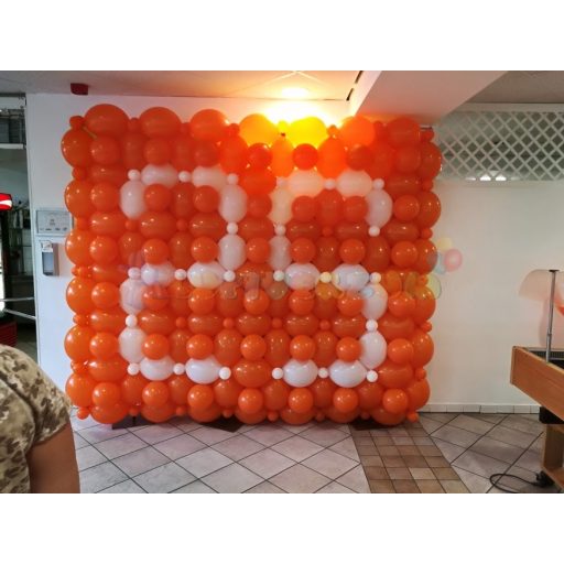 Léggömb fotó háttér lufiból - 1 négyzetméter 