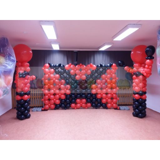 Léggömb fotó háttér lufiból - 1 négyzetméter 