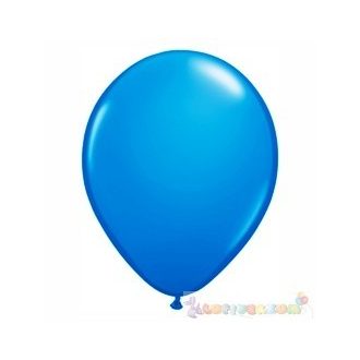   40 cm-es latex Qualatex party Léggömb  darabra - sötét kék