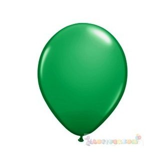 40 cm-es latex Qualatex party Léggömb  darabra - zöld