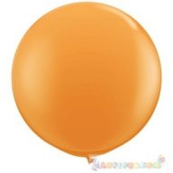 91 cm-es latex Qualatex party léggömb - narancssárga