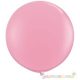91 cm-es latex Qualatex party léggömb - világos rózsaszín