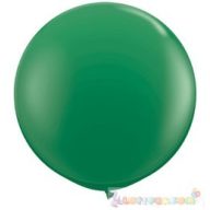 91 cm-es latex Qualatex party léggömb - zöld