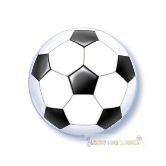 Focilabdás bubbles léggömb, 56 cm-es