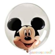61 cm-es Mickey egeres bubbles léggömb