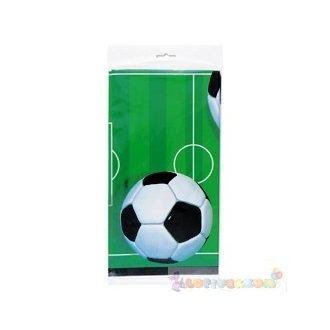3-D Soccer - Focis Party Asztalterítő - 137 cm x 213 cm