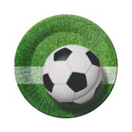 Soccer - Focis Party Tányér - 18 cm, 6 db-os