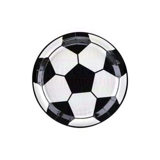 Soccer - Focis Party Tányér - 18 cm, 6 db-os
