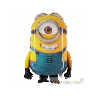 Gru - Stuart Minion fólia léggömb - 81 cm