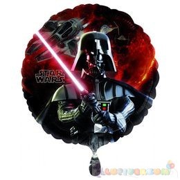Star Wars - Darth Vader fólia léggömb - 45 cm