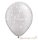 28 cm-es latex Qualatex Sok Boldogságot Pearl White Esküvői Léggömb darabra