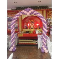 Léggömb kapu - Slim - 2,5m X 2,5m