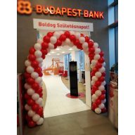 Léggömb kapu - 2,5m X 2,5m