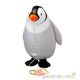 Sétáló pingvin fólia lufi - 50 cm